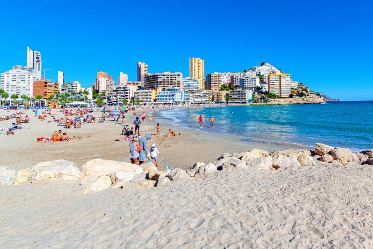 BALCÓN DEL MAR sunny apartment Villajoyosa Bagian luar foto